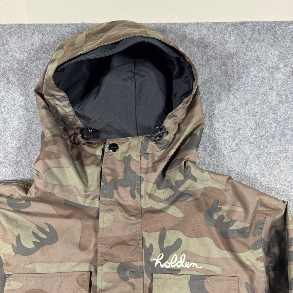 Holden Jacket Mens Large Camo Snowboard Waterproof Insulated Hooded Parka Shell - Picture 2 of 12